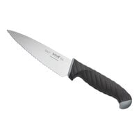 Schraf 6" Serrated Chef Knife with TPRgrip Handle