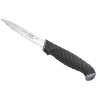 Schraf™ 4 inch Serrated Paring Knife with TPRgrip Handle