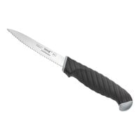 Schraf 4" Serrated Paring Knife with TPRgrip Handle