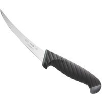 Schraf 5 inch Curved Flexible Boning Knife with TPRgrip Handle