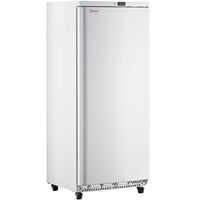 Galaxy GRI-20-RW 30 1/2 inch White Solid Door Reach-In Refrigerator