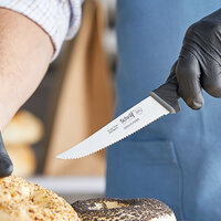 Schraf™ 5 inch Serrated Utility Knife with TPRgrip Handle