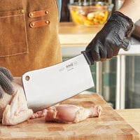 Schraf 8 inch Cleaver with TPRgrip Handle