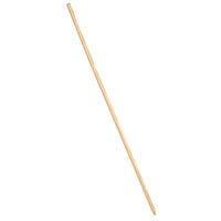 Rubbermaid FG636100LAC 60 inch Threaded Wood Broom Handle with Lacquered Finish