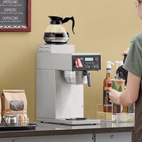 Estella Caffe ECB-2D Automatic Coffee Brewer with 2 Decanter Warmers and Digital Display - 120V