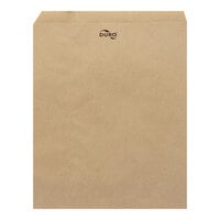 Duro 12" x 15" Brown Merchandise Bag - 1000/Bundle