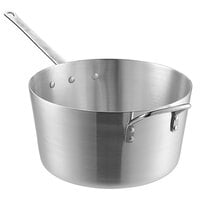 Choice 10 Qt. Tapered Aluminum Sauce Pan