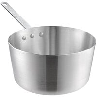 Choice 5.5 Qt. Tapered Aluminum Sauce Pan