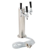 Beverage-Air 406-095A 3 Tap Nitro Tower - 3" Column