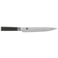 Shun DM0720 Classic 9" Forged Hollow Ground Slicing Knife with Pakkawood Handle