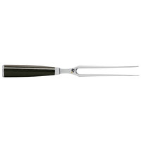 Shun DM0709 Classic 6 1/2 inch Forged Carving Fork with Pakkawood Handle