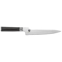 Shun DM0724 Classic 8 1/4 inch Forged Offset Bread Knife with Pakkawood Handle