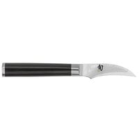 Shun DM0715 Classic 2 1/2 inch Forged Bird's Beak Paring Knife with Pakkawood Handle