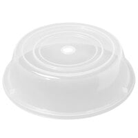 GET CO-95-CL Round Clear Polypropylene Plate Cover for 10 3/8 inch to 11 3/16 inch Plates - 12/Case