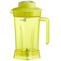 AvaMix 928BLJAR64PY 64 oz. Yellow Tritan Plastic Jar with Blade and Lid for BX and BL Series Blenders