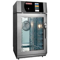 Blodgett-Combi BLCT-10E-H Electric Boiler-Free 10 Pan Mini Combi Oven with Touchscreen Controls and Hoodini Ventless Hood - 240V / 3 Phase