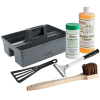 Chrome Griddle Cleaning Gear Kit