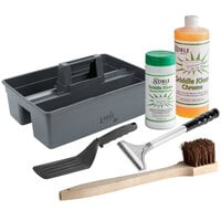 Chrome Griddle Cleaning Gear Kit