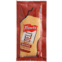 French's 9 Gram Spicy Brown Mustard Packets - 500/Case