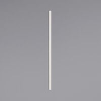 Aardvark 61500039 7 3/4 inch Giant White Wrapped Paper Straw - 2200/Case
