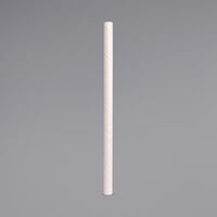 Aardvark 61500202 8 1/2 inch Colossal White Unwrapped Paper Straw - 1480/Case