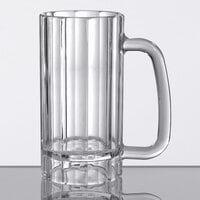 Pack of 12 by GET 00087-PC-CL-EC 20 oz 6.25 Clear Break Resistant  Tall Beer Mug with Handle 