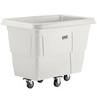Lavex Industrial 12 Cubic Foot White Cube Truck (600 lb. Capacity)