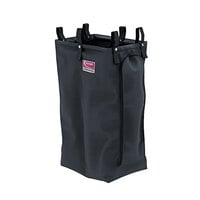 Suncast HKCBAG02D Black Hanging Divided Bag for Cleaning Carts