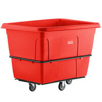 Lavex 20 Cubic Foot Red Cube Truck (1200 lb. Capacity)