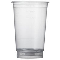 ReverseTap RT520D 16 oz. Disposable Bottom-Fill Plastic Cup   - 400/Pack
