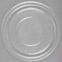 Sabert 51016A500 FreshPack Clear Flat Round Lid for 8, 12, and 16 oz. Bowls - 500/Case