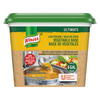 Knorr 1 lb. Ultimate Low Sodium Vegetable Bouillon Base