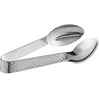 Acopa Industry 7 inch 18/8 Stainless Steel Extra Heavy Weight Serving Tongs