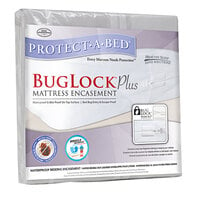 Protect-A-Bed BugLock Plus Zippered Twin Size Mattress Encasement - 35 inch x 75 inch x 8 inch