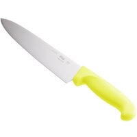 Choice 8 inch Chef Knife with Neon Yellow Handle