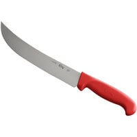 Choice 10 inch Cimeter Knife with Red Handle