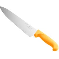 Choice 10 inch Chef Knife with Neon Orange Handle