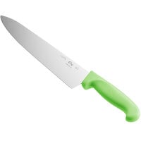 Choice 10 inch Chef Knife with Neon Green Handle