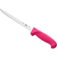 Choice 8" Narrow Semi-Stiff Fillet Knife with Neon Pink Handle