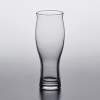 Pasabahce 420428-024 Revival 16 oz. Stackable Rim Tempered Tall Pilsner Glass - 24/Case