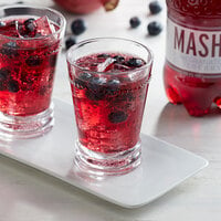 Boylan Bottling Co. Mash Pomegranate Blueberry Sparkling Fruit Beverage 16 fl. oz. - 12/Case