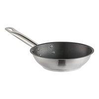 Vigor SS1 Series 7" Stainless Steel Non-Stick Fry Pan with Aluminum-Clad Bottom and Excalibur Coating