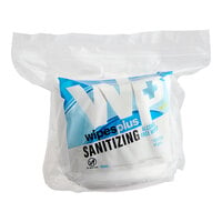WipesPlus Lemon Scent Alcohol Free Hand Sanitizing Wipes 1500 Ct. Refill Bag
