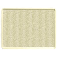 Cambro 1216D214 12 inch x 16 inch Abstract Tan Dietary Tray - 12/Case