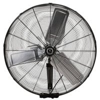 TPI CACU 30-W 30 inch 3-Speed Fixed Industrial Wall-Mount Fan - 1/4 hp, 4,200 CFM