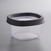 Ball 1440080102 8 oz. Half-Pint Plastic Freezer Jar with Leak-Resistant Lid   - 3/Pack