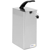 Nemco 10961 Asept Stainless Steel Countertop Pump Dispenser for 1.5 Gallon / 6 Qt. Pouches