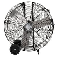 TPI PB 36-D 36 inch 2-Speed Fixed Direct Drive Industrial Drum Fan - 1/3 hp, 6,500 CFM