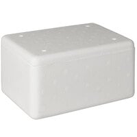 Lavex Packaging Insulated Foam Cooler 9 1/4 inch x 6 1/4 inch x 3 1/2 inch - 3/4 inch Thick