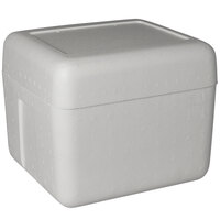 Insulated Foam Cooler 12 1/8" x 10 5/8" x 9 5/8" - 1 1/2" Thick
